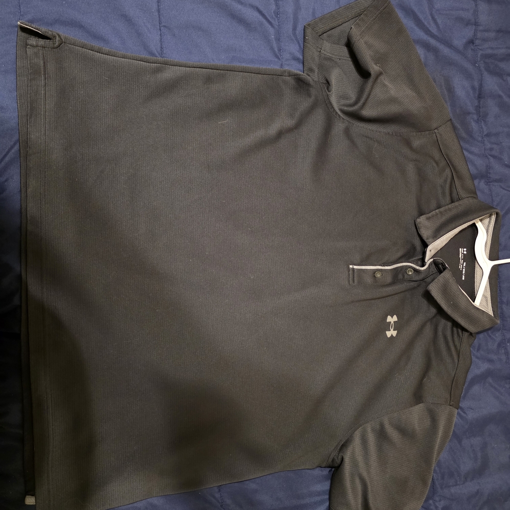 Under Armour Gray Polo Shirt